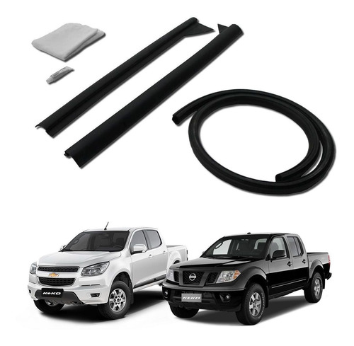 Kit Vedação Tampa Traseira Chevrolet S10 2012 A 2020 Original Keko