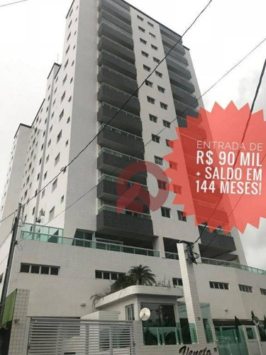 Imagem 1 de 27 de Apartamento Com 2 Dormitórios À Venda, 68 M² Por R$ 386.387 - Aviação - Praia Grande/sp - Ap3263