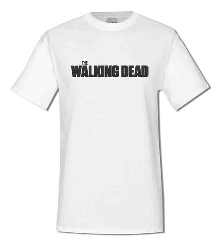 Playera The Walking Dead Bordada