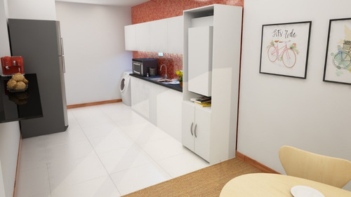 Imagen 8 de 10 de Barra Cocina Plegable Desayunadores Despensero Y Escritorio