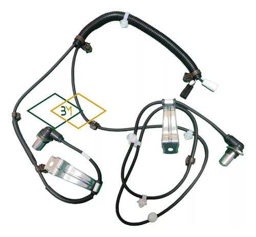 Kit Sensor Abs Tracker 2008 4x4 2001 A 2009 Traseiro Dir Esq