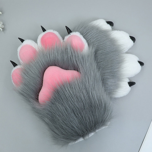 Peluche De Dibujos Animados Para Disfraz De Gato, Uñas, Garr