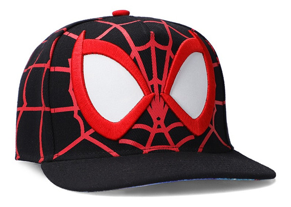 tamaño 52 cm Marvel Spiderman Gorra con cierre de velcro para niños y niñas 