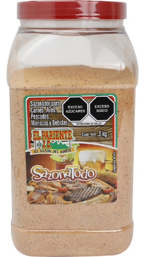 Sazonador Sazonatodo, El Pariente 3 Kg (pack 2)