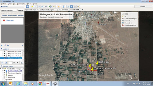 Imagen 3 de 12 de Vendo Finca En Malargue, C Pehuenche 5,68 Ha. 250m De Ruta 40.
