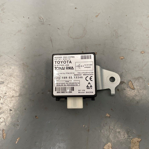 Módulo Controle 89741-0d310 Toyota Yaris Xl 1.5 2019 