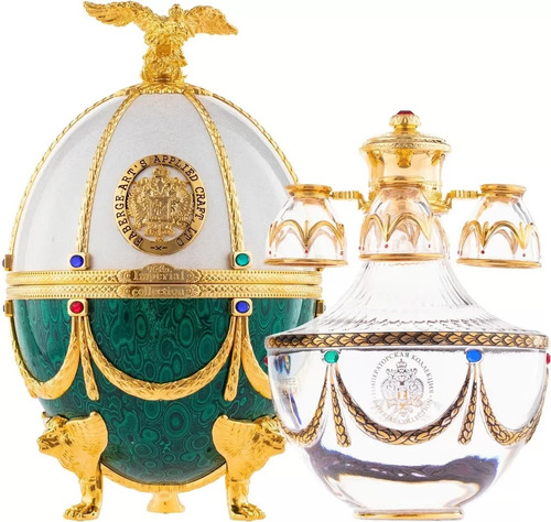 Vodka Imperial Collection Faberge Egg Pearl 700ml