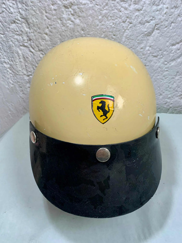 Vintage Casco Ferrari, Decoración Retro