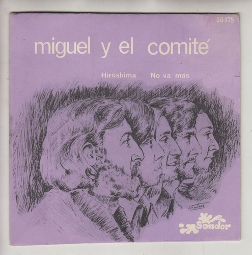 1971 Candombe Beat Miguel Y El Comite Simple Con Tapa Sondor