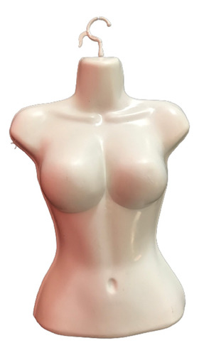 5 Maniqui Exhibidor Busto Dama Plastico Flexible (promoción)                 