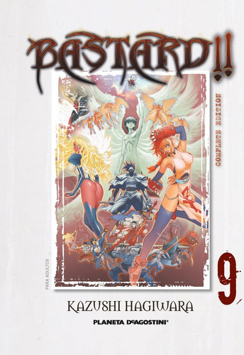 Bastard Complete Edition 9 ( Libro Original ), De Kazushi Hagiwara, Daruma, Kazushi Hagiwara, Daruma. Editorial Planeta Comic En Español