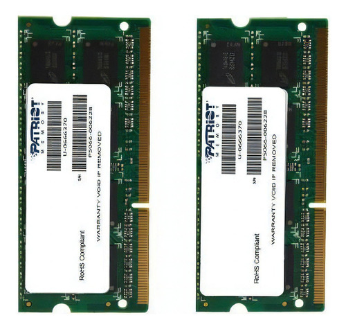 Memoria RAM 8GB 2 Patriot PSA38G1333SK