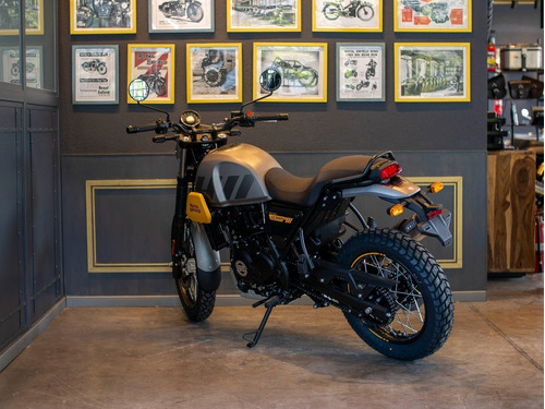 Imagen 25 de 25 de Royal Enfield Scram 411 Graphite Yellow Entrega Inmediata