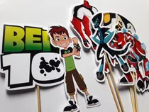 Comprar Adorno Torta Ben10 Deco Feliz Cumple Ben 10 Tennyson
