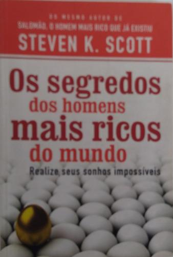 Livro Os Segredos Dos Homens Mais Ricos Do Mundo 