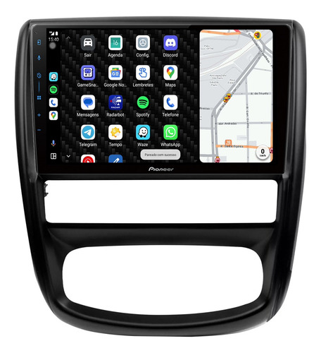 Multimidia Pioneer Duster 12/14 9p Carplay Android Auto