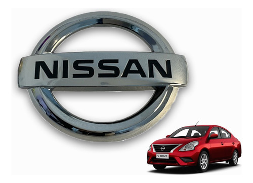 Emblema Parrilla Versa V- Drive 2019 2020 2021 2022 Nuevo
