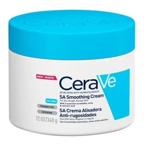 Imagen 6 de 8 de Crema para cuerpo CeraVe SA Crema Alisadora Anti-rugosidades en pote 340g