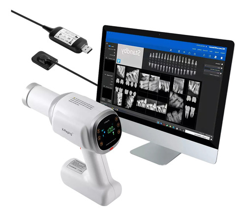 Raio X Digital Portátil Dental Imagem + Dental I-sensor