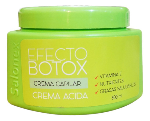 Crema Btx Capilar Efecto Liso Om 500ml