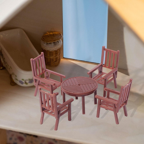 Silla De Mesa En Miniatura Conjunto De Muebles Modelo 1 A 50