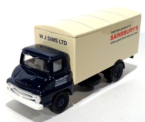 Caminhão Ford Thames Trader Sainsburys 1/64 Vanguards Va6007