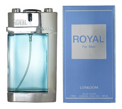 Perfume Lonkoom Royal For Men Eau De Toilette Masculino - 100ml