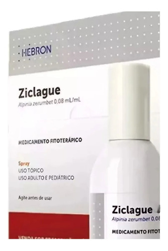 Ziclague Spray 30ml Hebron Original Relaxante Muscular Fit