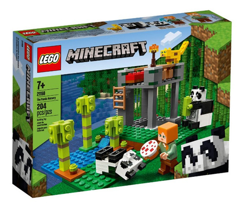Imagem 1 de 4 de Lego Minecraft - A Creche Dos Pandas - 21158 - Lego