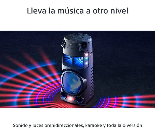 Imagen 3 de 7 de Equipo De Audio De Alta Potencia Sony V43d Bluetooth