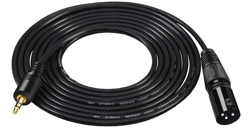 Pvc 1/8  A Xlr Cable De Enchufe De Enchufe De Enchufe Xlr 3m