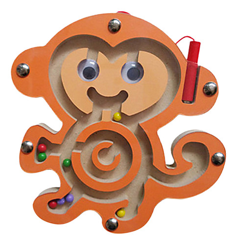 Juguete Magnético M Kids Maze Toys De Madera Para Niños Wood