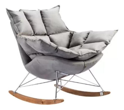 Sillon Stingray Mecedora Rocking Chair Rocker Cromado