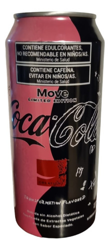 Coca Cola Lata Colección Transformation Flavored Move Vacía