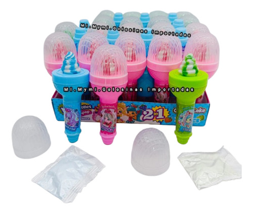 Chupetin Microfono X 30u Golosinas Importadas,cumpleaños