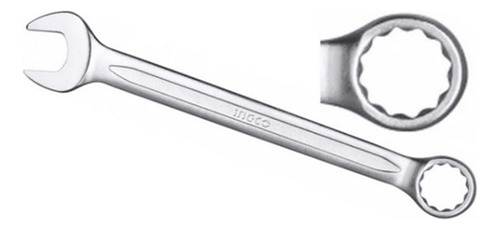 Chave De Boca Combinada De 12mm Em Aço Inox Ingco Hcspa121