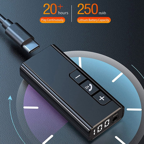 Receptor Bluetooth 5.1 De 1 Pieza For Altavoz De Auriculare