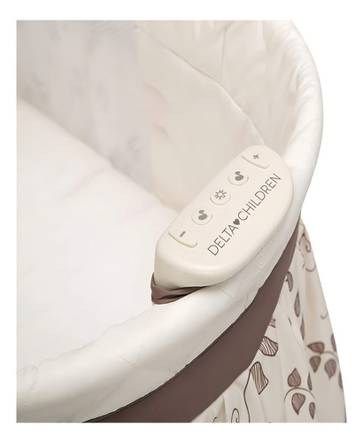 Cuna Moisés Bebe Principiantes Delta Children Sweet Color Café