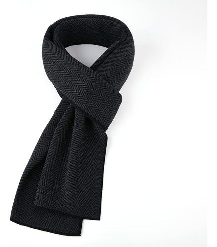 Bufanda De Cachemira Para Hombre Invierno Suave Y Cálido Color Diseño De La Tela Talle