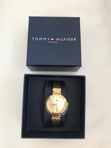 Relógio Tommy Hilfiger Feminino Aço Dourado