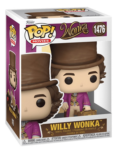 Funko Pop! Movies #1476 - Wonka: Willy Wonka