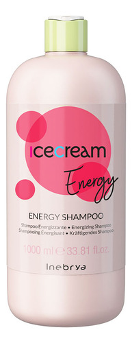 Shampoo Inebrya Energy Anticaída 1000ml Fortalecedor