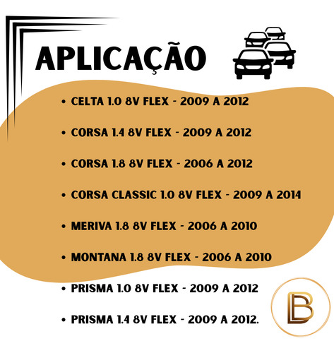 Sonda Lambda Corsa Celta Prisma Meriva 1.0 Flex 2009 A 2012