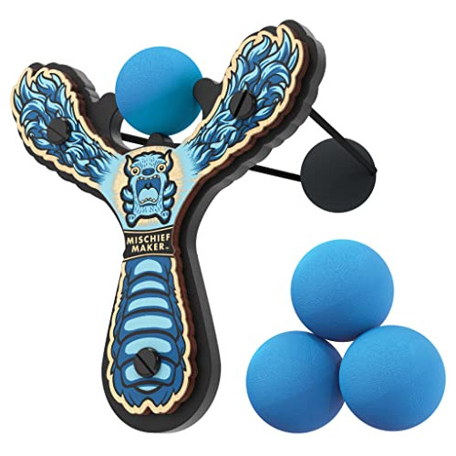 Mighty Fun! Mischief Maker® Slingshot - Juguete De Madera He