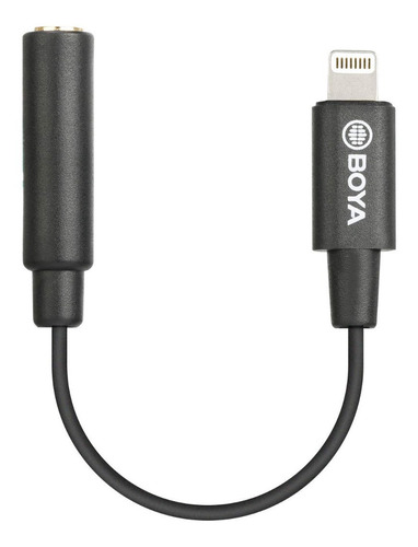 Boya Byk3 Adaptador Trrs 3.5 Hembra A Lightning iPhone iPad