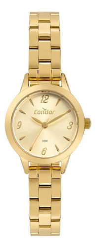 Relógio Condor Feminino Co2035mzq/4x Social Dourado 5atm