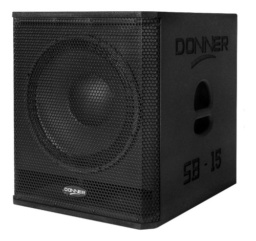 Caixa De Som Subwoofer 400w Donner Sb15p Ll Áudio Passiva