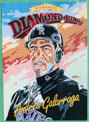 Andrés Galarraga,1.994 Donruss Diamon Kings, Colorado Rockie