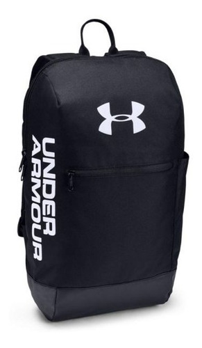 Mochila Under Armour Patterson Deporte Escolar Laptop Viaje Color Negro