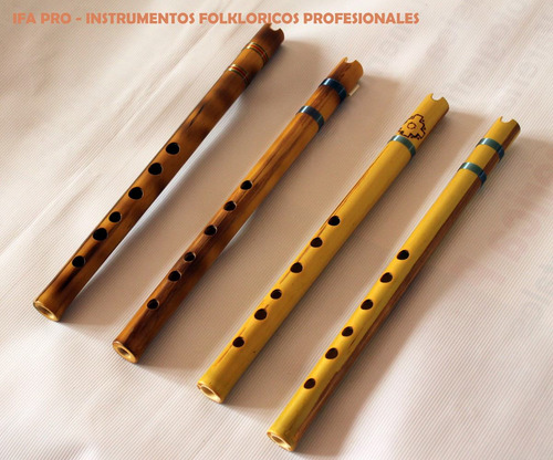 Imagen 2 de 4 de Quena Profesional De Bambú Solm - 440hz ¡promoción Oferta!
